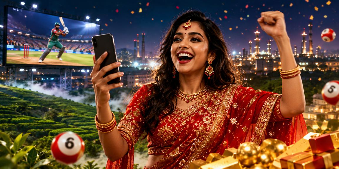 নগরনেরজঙ্গের চা বাগানে ক্রিকেট বাজি খেলা